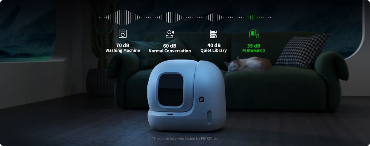 PETKIT Pura Max 2 Premium - Zelfreinigende kattenbak met AI thumbnail 8