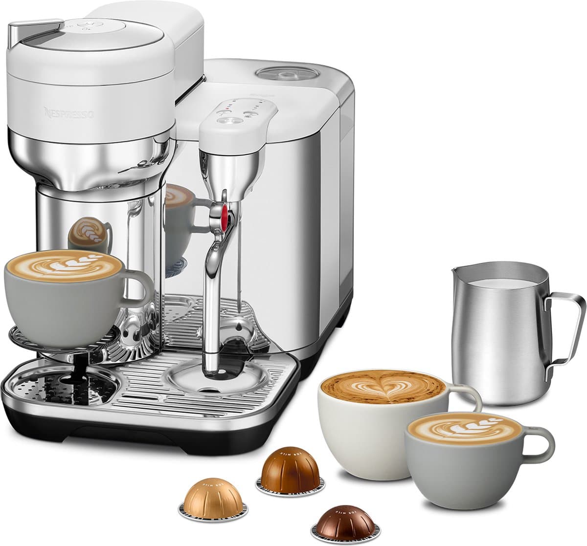Sage Vertuo Creatista Sea Salt SVE850SST Nespresso Koffiecupmachine thumbnail 2