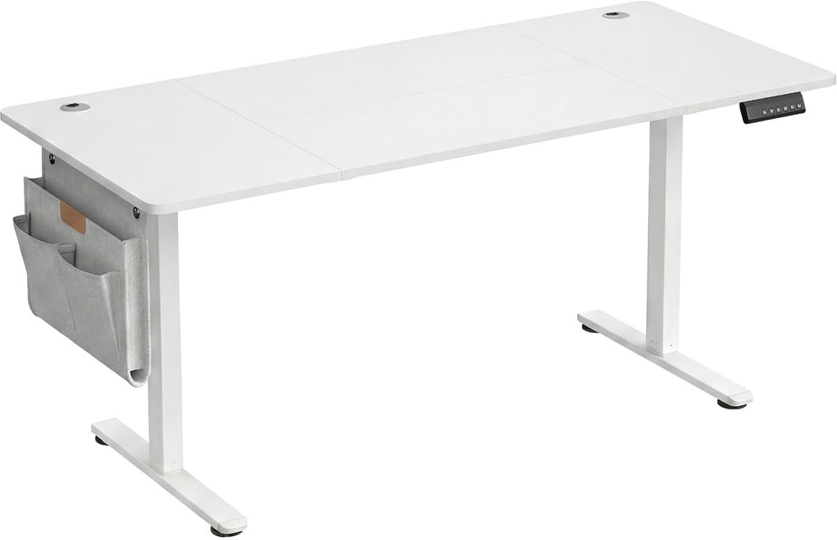 SONGMICS - Zit Sta Bureau - Elektrisch - Geheugenfunctie - Voor Thuiskantoor Studieruimte thumbnail 8