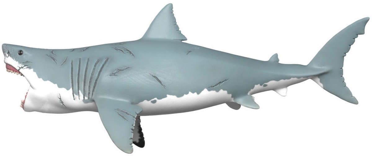 Schleich Megalodon speelfiguur: prehistorische haai 17cm thumbnail 8