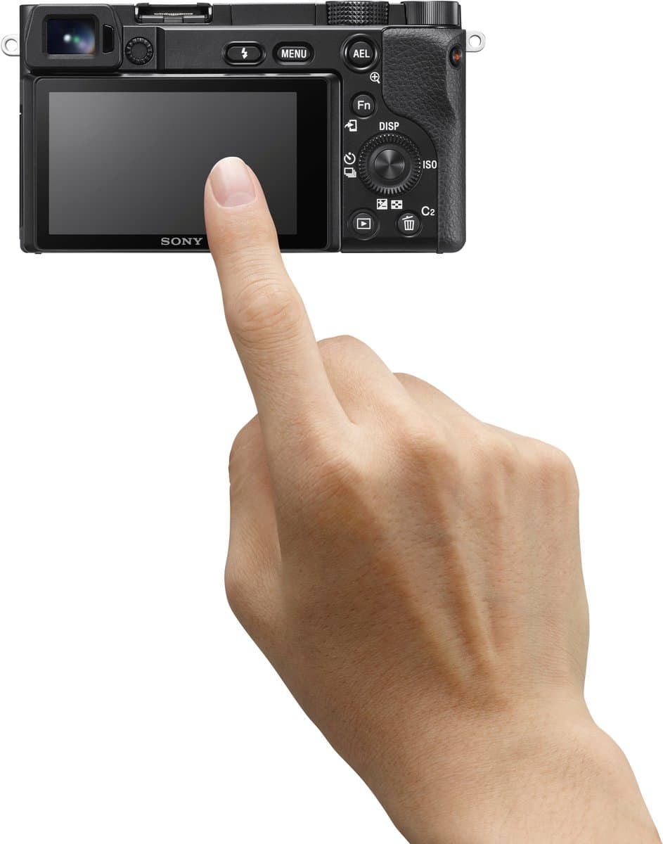 Sony A6100 + 16-50mm lens - APS-C Systeemcamera - Zwart thumbnail 3