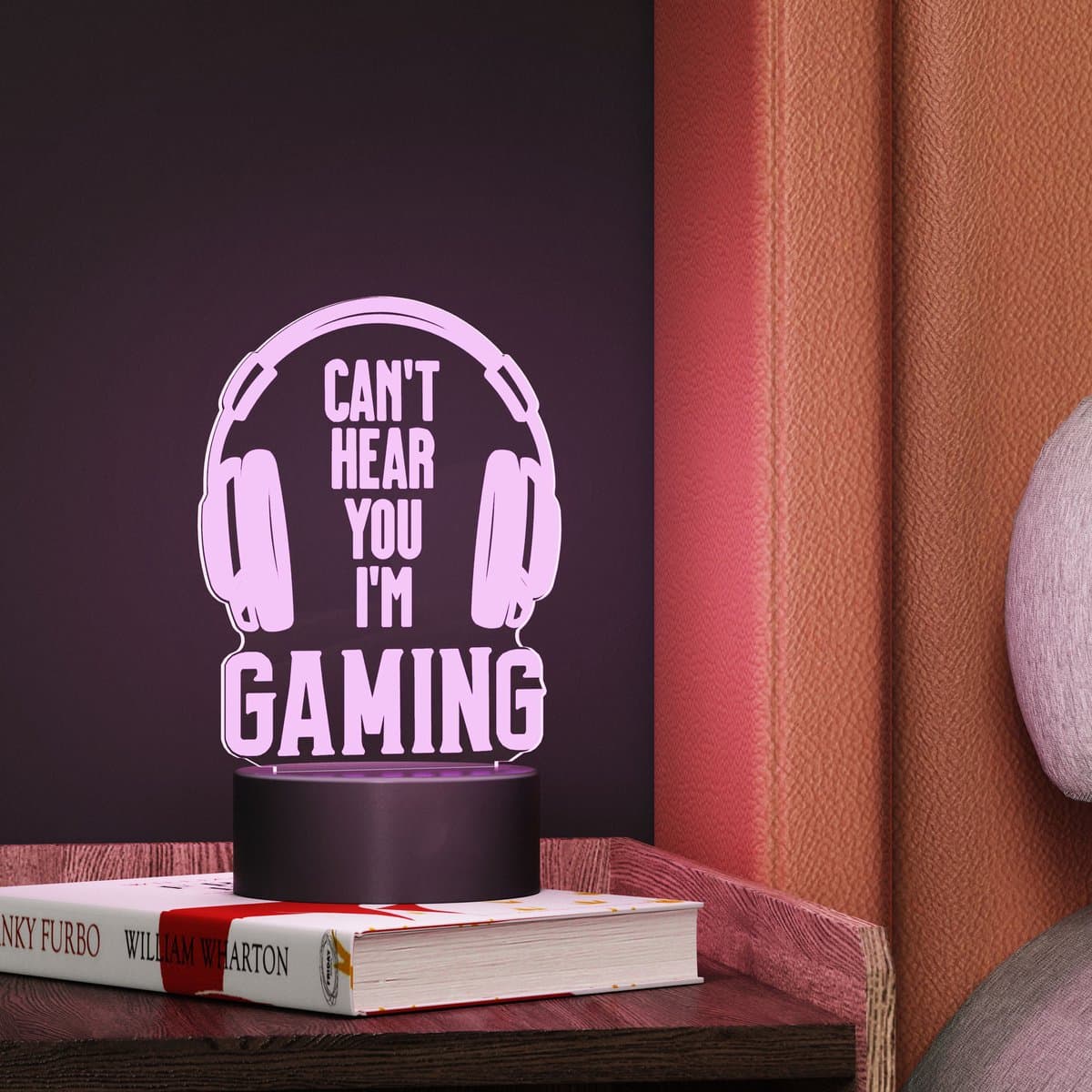 Samstyle - Game LED Lamp - 16 kleuren - 3D Game Light - I Am Gaming - Afstandsbediening - Sfeerlamp thumbnail 5