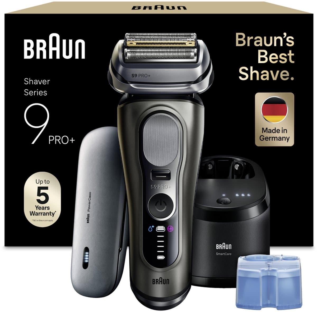 Braun Series 9 PRO+ - adaptieve sensoren, waterbestendig