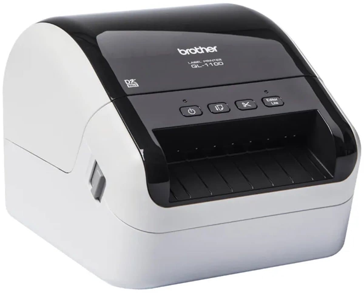 Thermal Printer Brother QL-1100C White thumbnail 3