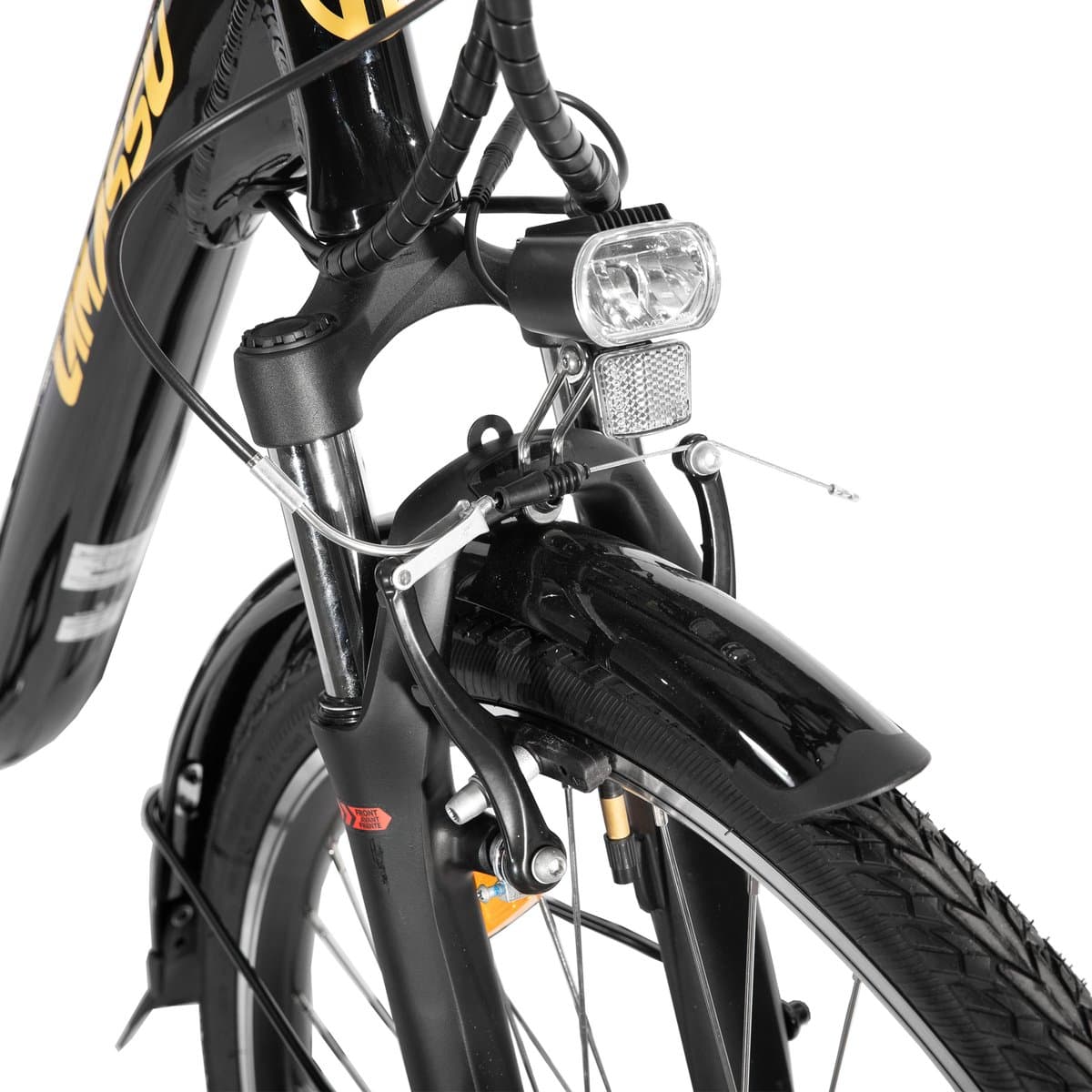 HILAND Montura Elektrische Stadsfiets 28 inch - E-bike Commuter Unisex - 250W Motor - 36V 10.4Ah Accu - 7 Versnellingen - Aluminium Frame thumbnail 2