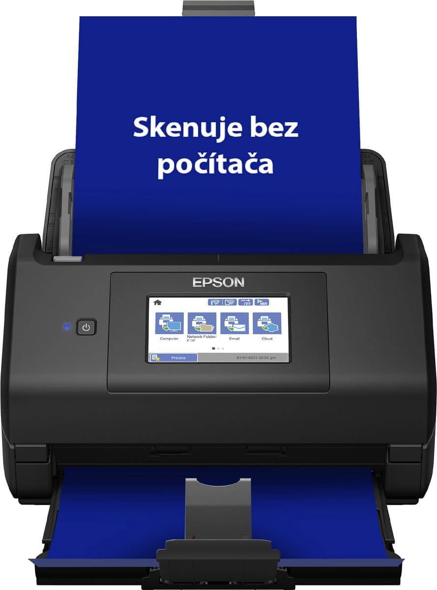 Epson WorkForce ES-580W - A4 Automatische Duplexscanner met Wi-Fi
