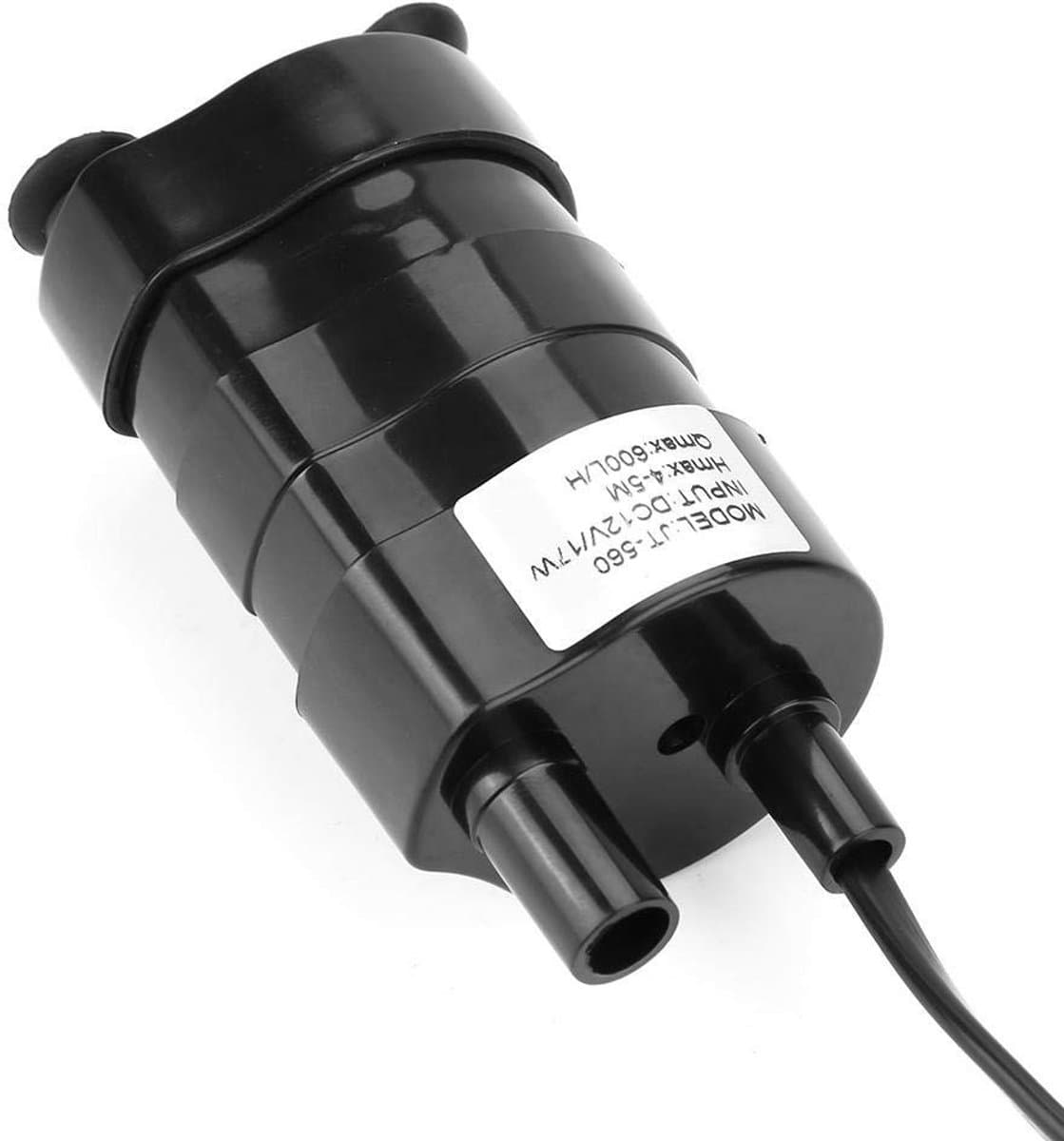 Allecto - Submersible waterpomp - Brushless techniek - Compact en krachtig - Zwart - 600L/h - Ideaal voor vijvers en tuinen - Duurzaam model thumbnail 5