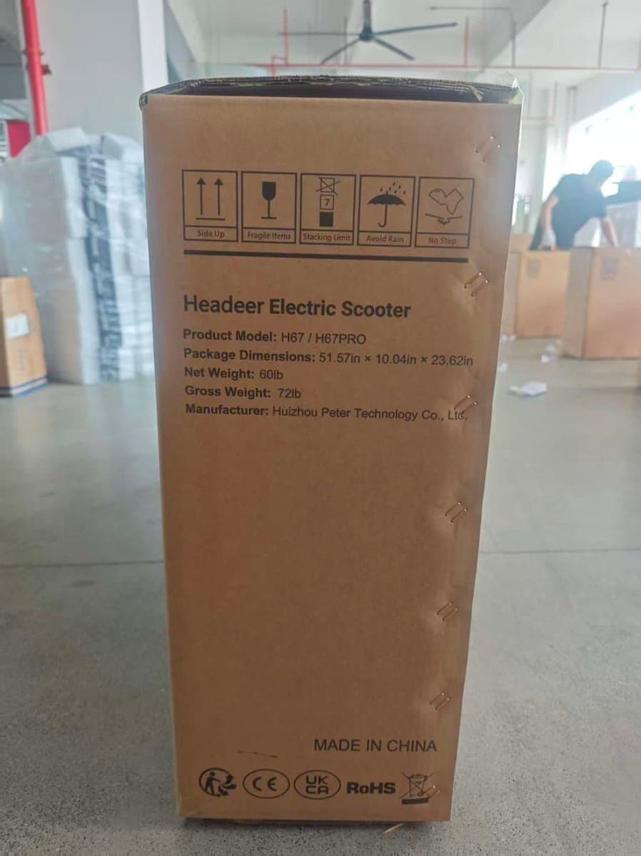 Minicee 800W elektrische step: 48V, 11-inch, dubbele schokdempers thumbnail 8