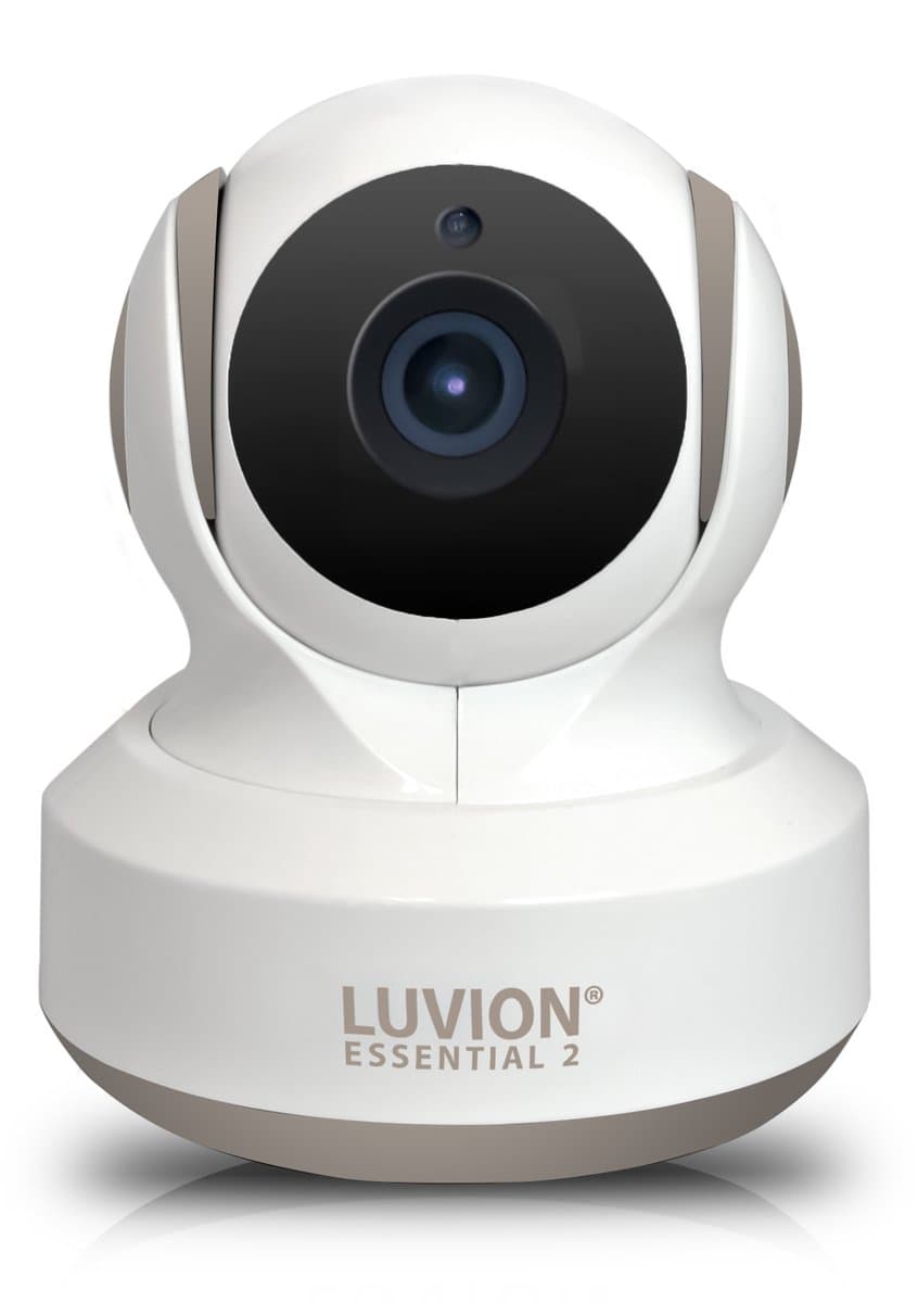 LUVION® Essential 2 Nordic Grey Babyphone - Babyfoon met Camera - Uitbreidbaar tot 4 Baby Camera's - Premium Baby Monitor - Taupe thumbnail 2