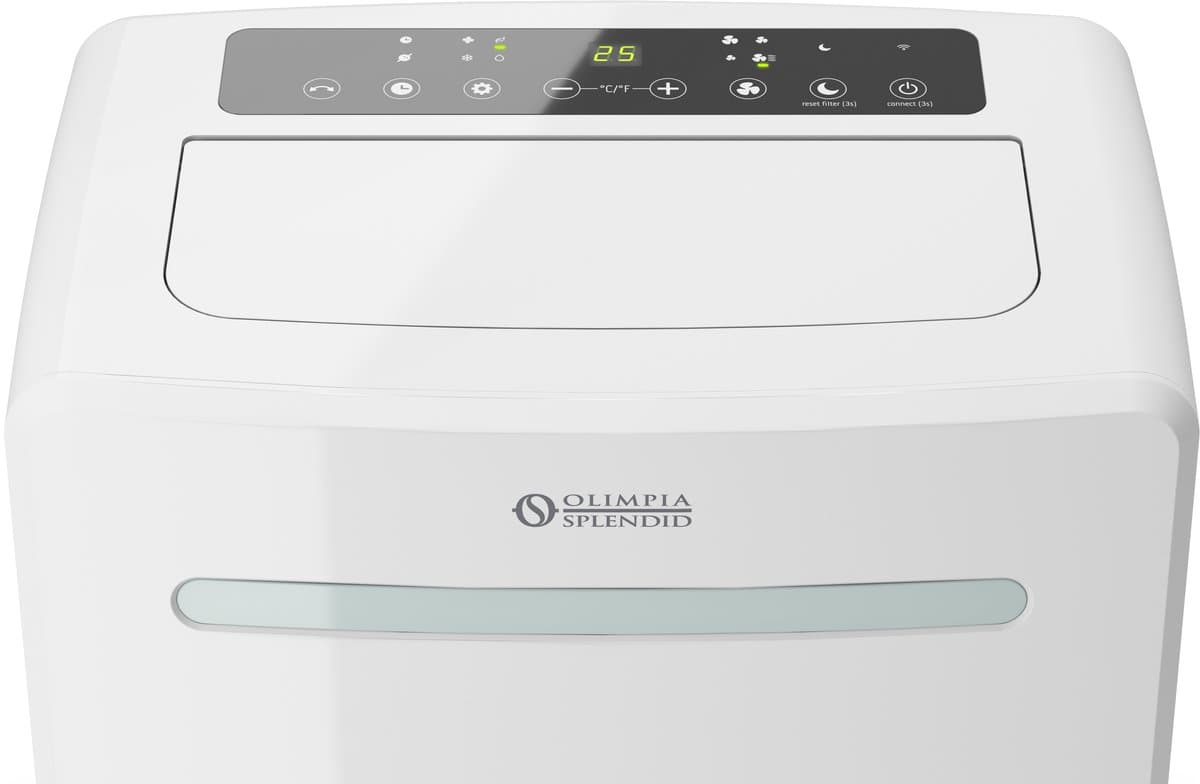 Stille Mobiel Airco 10.000 BTU – WiFi – HEPA Luchtfilter – Design Airco voor Slaapkamer & Woonkamer – Olimpia Splendid AIRA 10 thumbnail 6