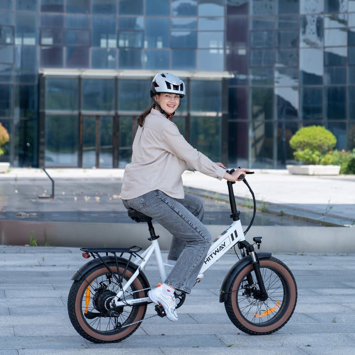 Hitway BK20 opvouwbare e-bike - 250W, bereik 35-90km thumbnail 5