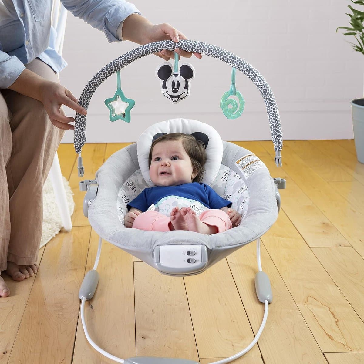 Lexium Elektrische wipstoel - Baby swing elektrisch - Elektrische schommelstoel - Elektrische schommelstoel baby thumbnail 3