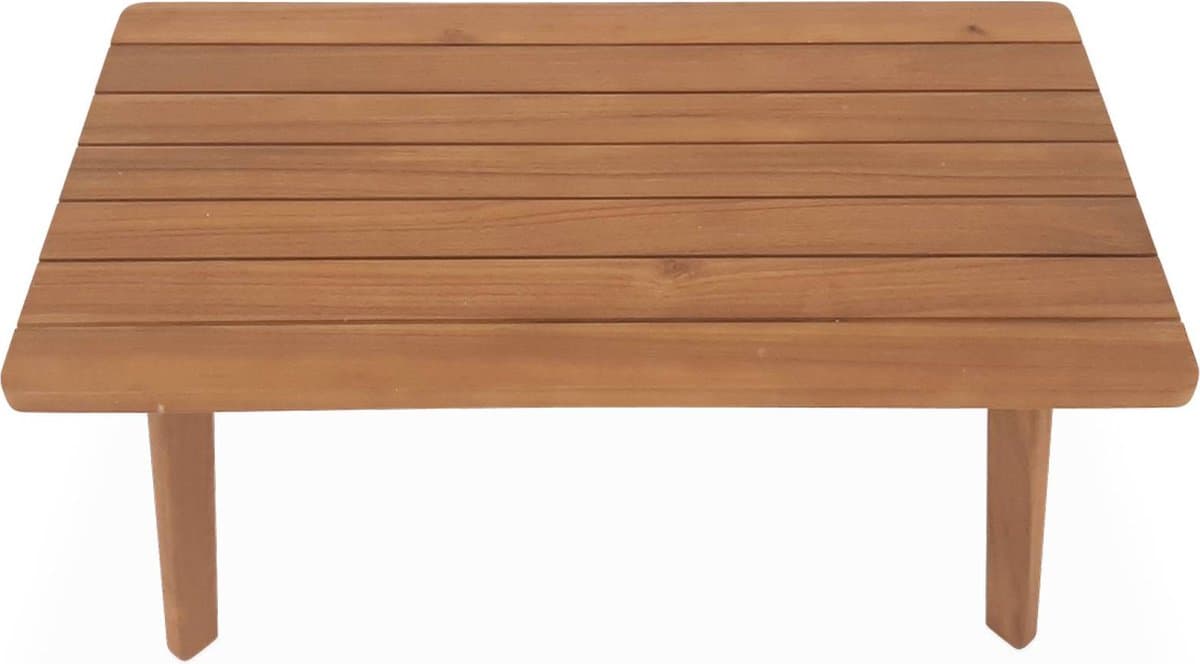 sweeek - Tuinset van hout en vierkant vlechtwerk 2-zitsbank, 2 fauteuils, 1 salontafel - bohémia thumbnail 3