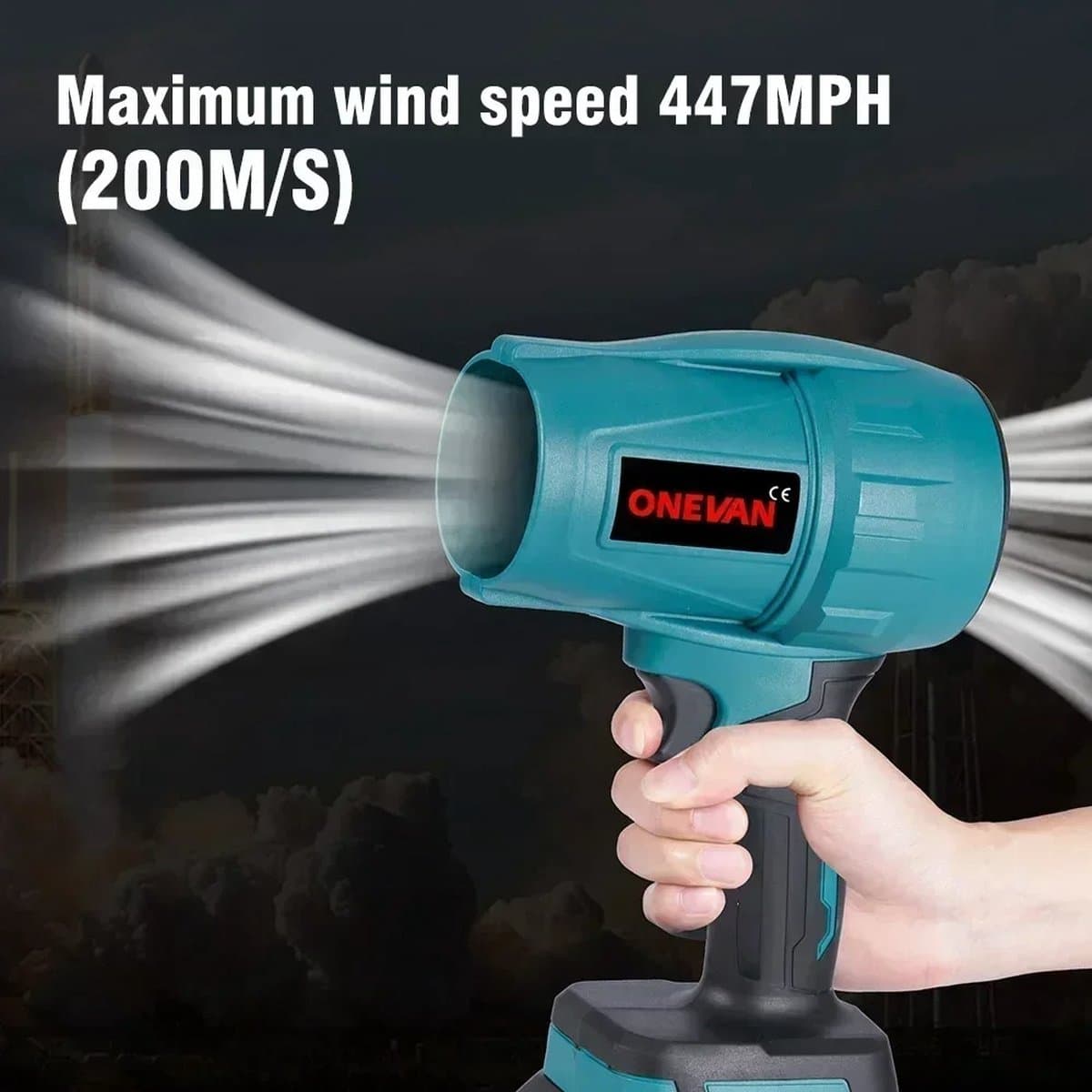 Mini Bladblazer - HIGH POWER Blower - Mini Blower - Blower - Bladblazer - 2000W - 720Km/h - 2 x Accu - Draadloos thumbnail 5