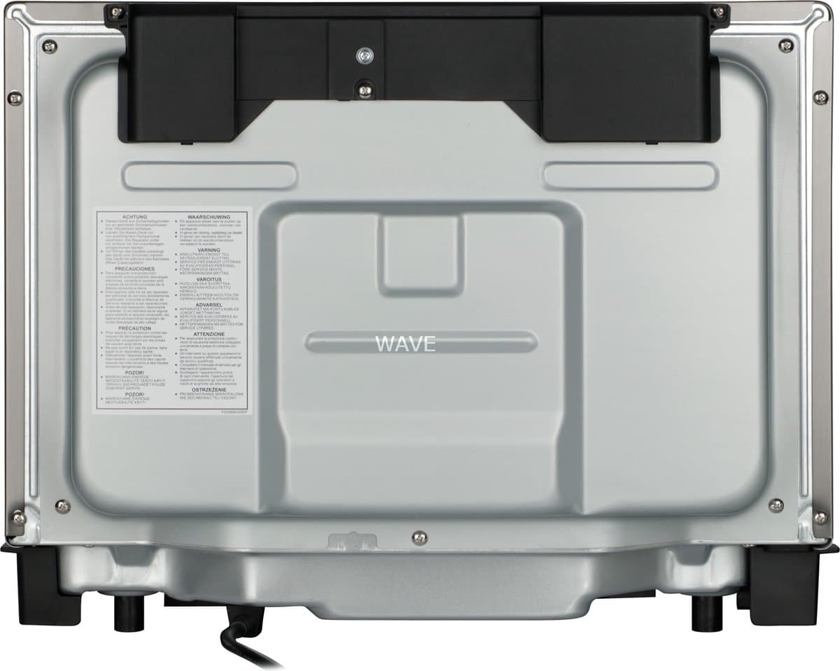Panasonic NN-CS88LBEPG - Combi-Magnetron met Grill - Stoomoven - 31L - max 230°C - 1300W - 36 automatische programma's - Inclusief bakplaat - Zwart thumbnail 6