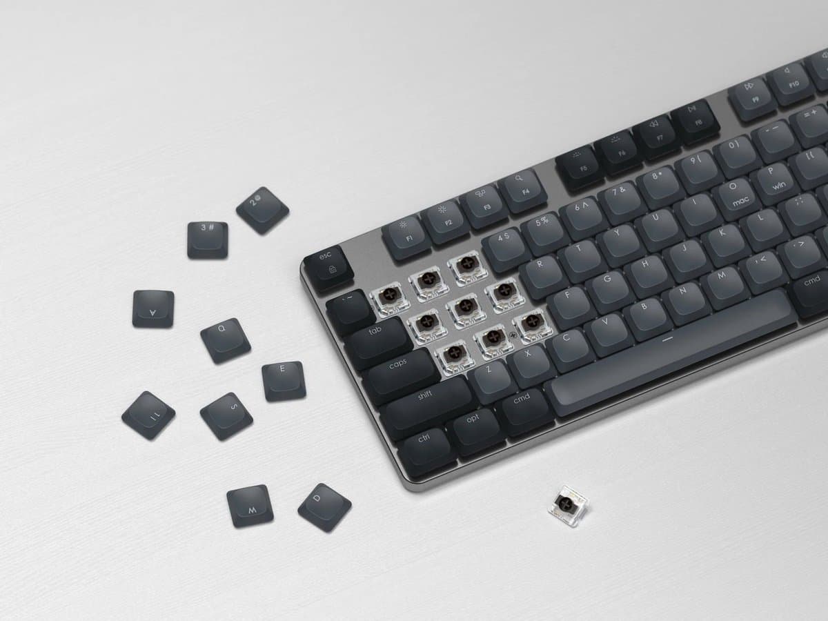 Satechi SM3 Slim mechanisch backlit keyboard / toetsenbord - Grijs thumbnail 4