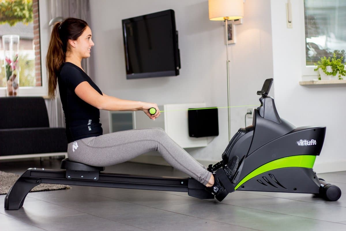 VirtuFit Semi-Pro Roeimachine - Ergometer - Magnetische Weerstand - 34 Programma's - Hartslagfunctie - Stil & Opklapbaar - Kinomap & FitShow - Roeitrainer - Roeiapparaat thumbnail 3