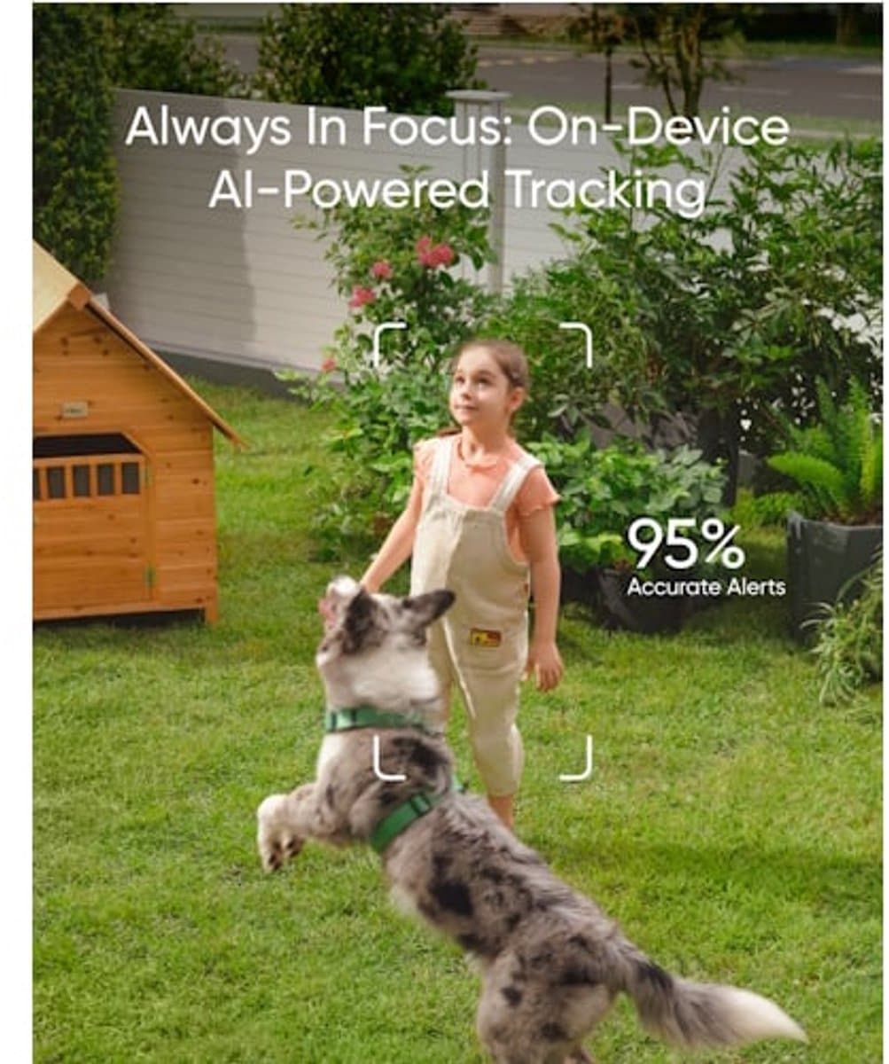 eufy SoloCam S340: 360° PTZ-camera op zonne-energie, dual lens thumbnail 6