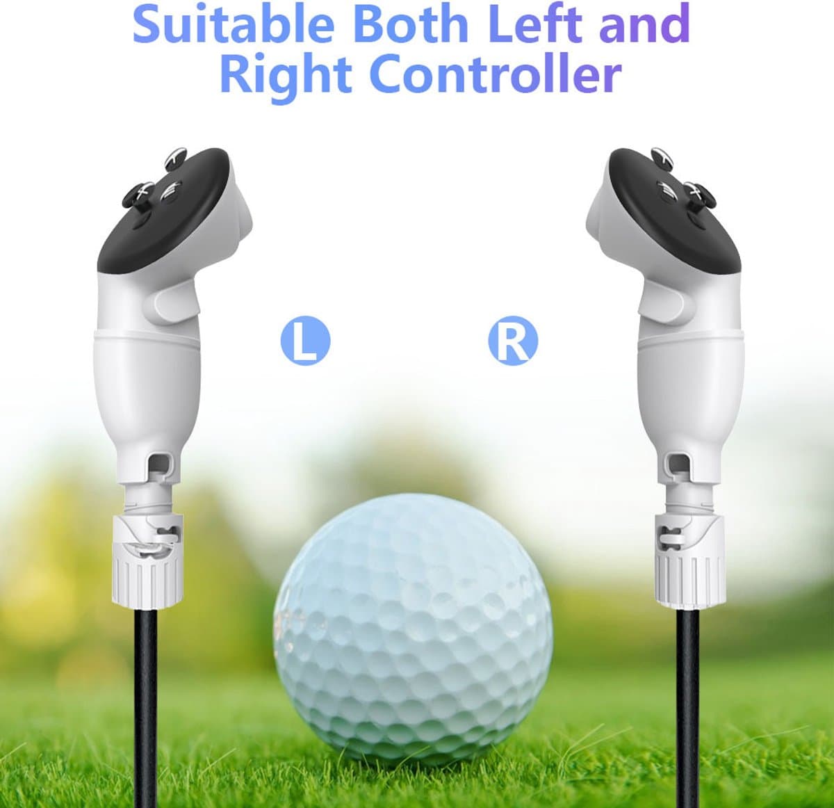 Meta Quest 3 Golfclub Tennisracket Honkbalknuppel VR Accessoires thumbnail 3
