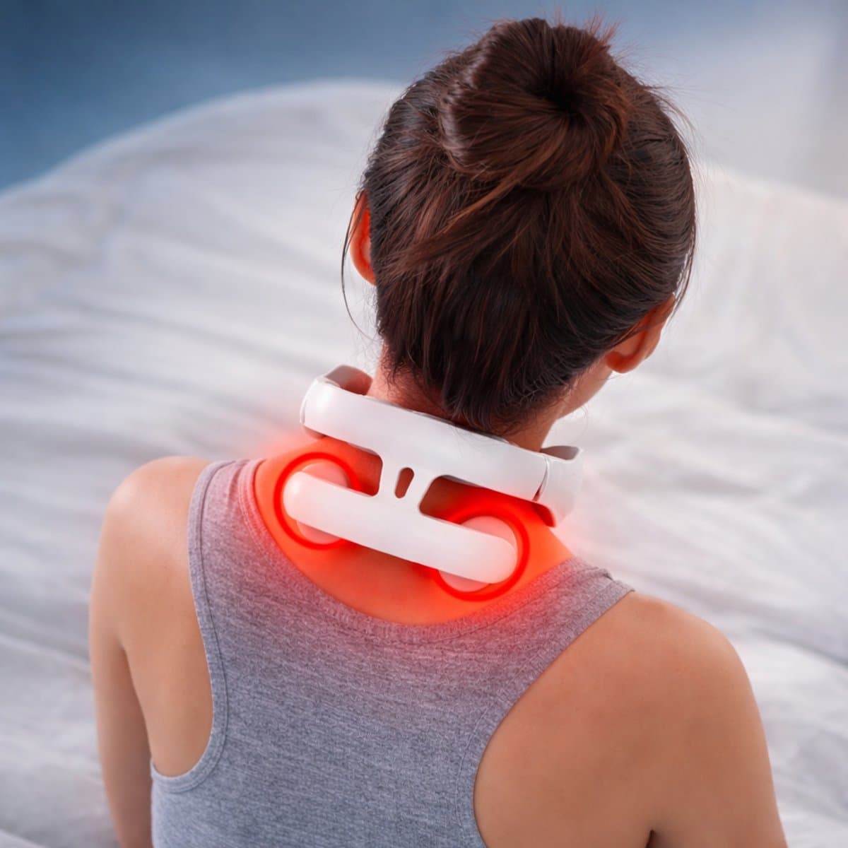 Nektiva Massage Nek - Nek Massage Apparaat - Voor Nek - Nekmassage Apparaat - Nekoplossing - Draadloos - TENS Apparaat - Goudly Nekpulse thumbnail 3