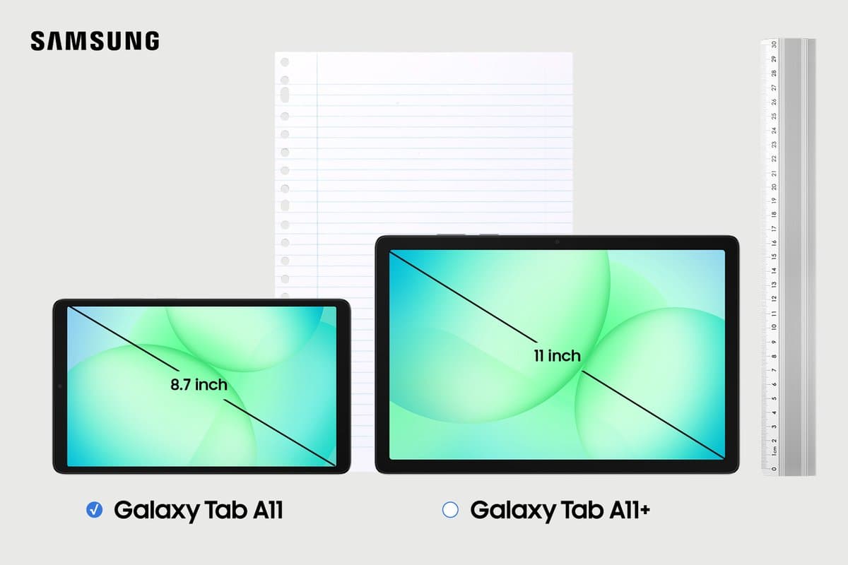 Samsung Galaxy Tab A11 - Wifi - 64GB - 8.7 inch - Gray + 1 jaar extra garantie thumbnail 4