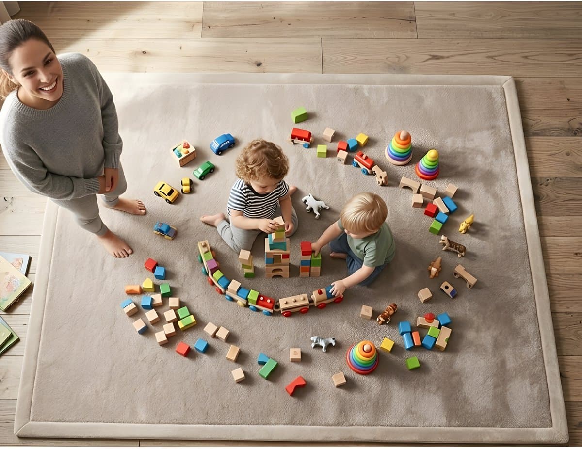 Tobey's Speelkleed 150x200cm - Fluweelzacht traagschuim