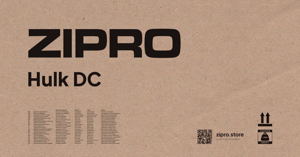 ZIPRO HULK DC - Magnetische Crosstrainer - 150kg Belasting - Vliegwiel 8kg - Hartslag - Stabiel - Fitness thumbnail 2