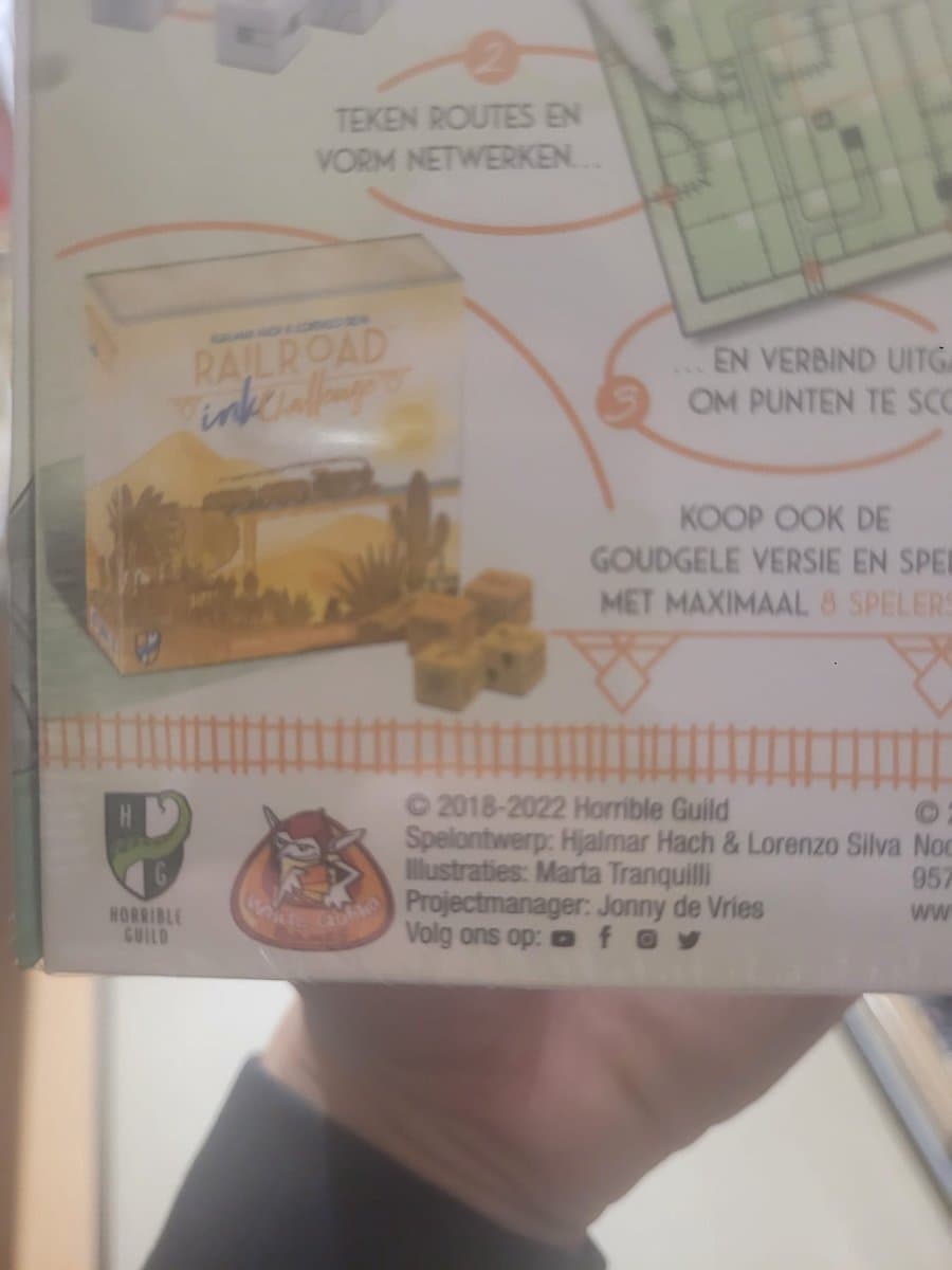 White Goblin Games Railroad Ink Natuurgroen - Roll & Write dobbelspel thumbnail 7