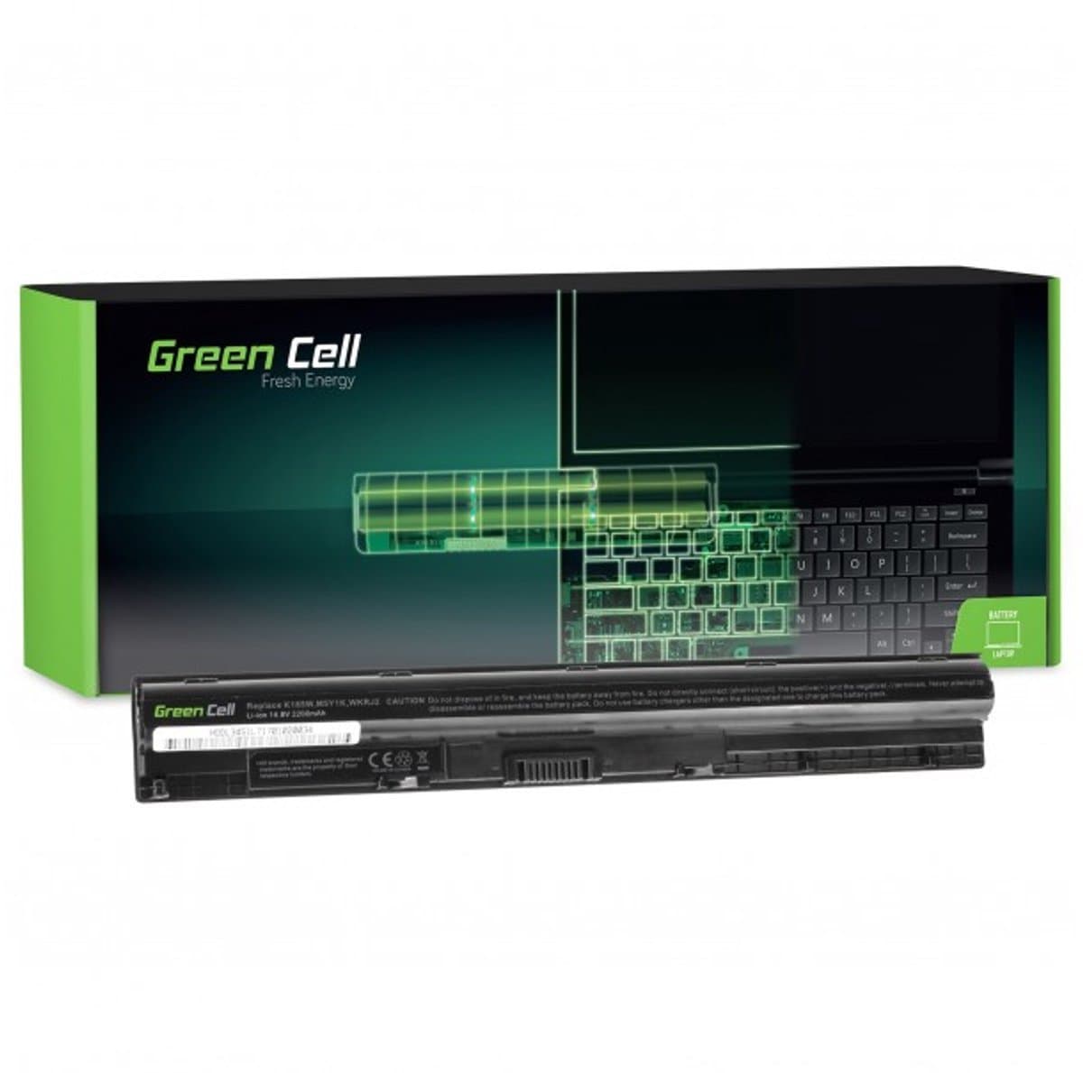 GREEN CELL Batterij voor Dell Inspiron 3451 3555 3558 5551 5552 5555 / 14,4V 2200mAh thumbnail 3