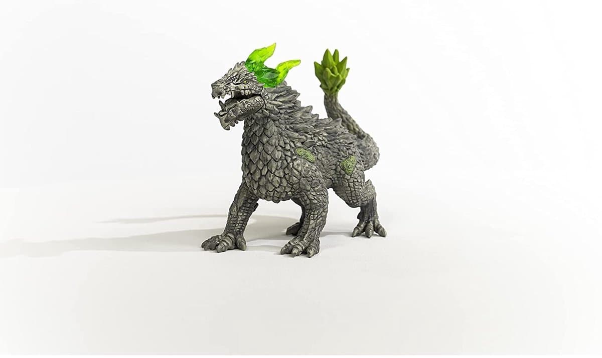 Schleich Eldrador Steendraak: gedetailleerde speelfiguur met kristallen thumbnail 3