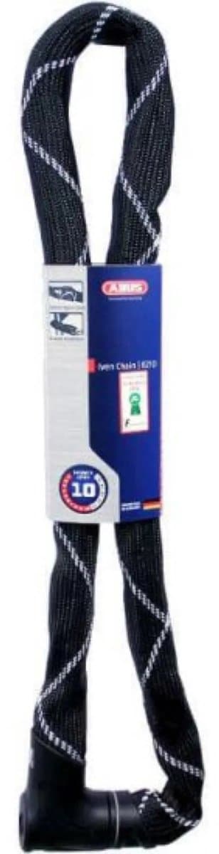 ABUS Iven Chain 8210 kettingslot - fietsslot van gehard staal - met kunstvezelcoating - ABUS veiligheidsniveau 10 - 110 cm - zwart thumbnail 3