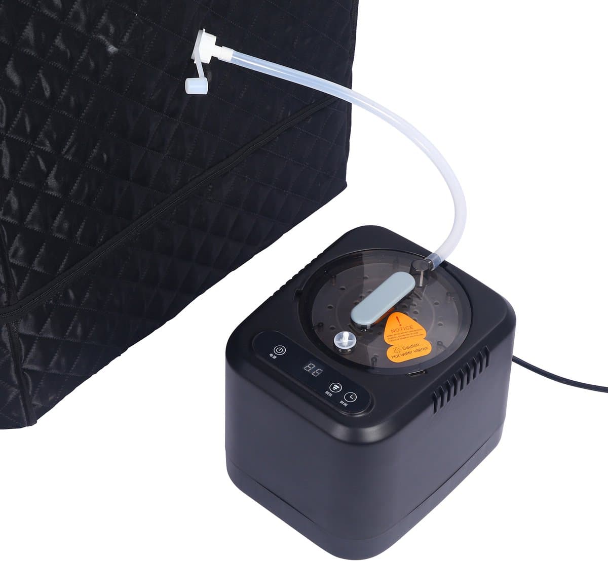 LotaHome - Mobiele Sauna - Draagbare Sauna - Draagbare Stoomsauna Tent - met Stoomgenerator - Stoomverwarming - Stoomsauna - Direct Heet - Saunabox - Draagbare Sauna - 9 Warmtestanden - Sauna voor Thuisgebruik - Ontspanning en Detox thumbnail 3