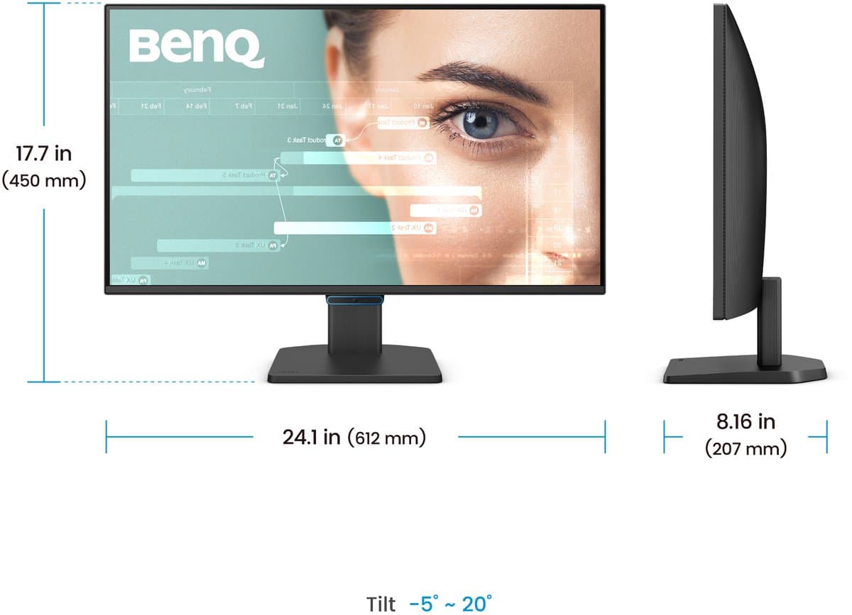 BenQ GW2790C 27 inch IPS-monitor met 144Hz thumbnail 3