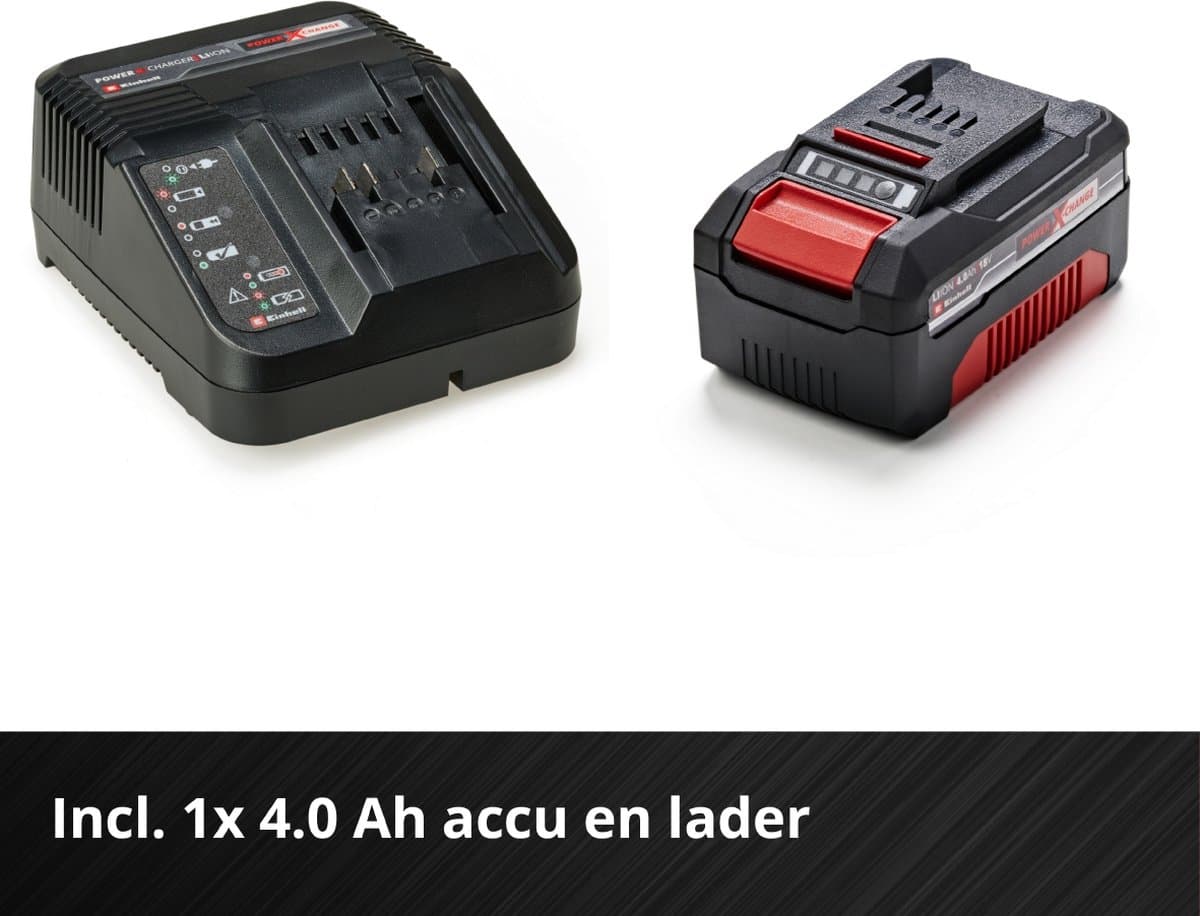 Einhell GE-CM 18/33 Li Kit – 18V accu grasmaaier 33cm thumbnail 8