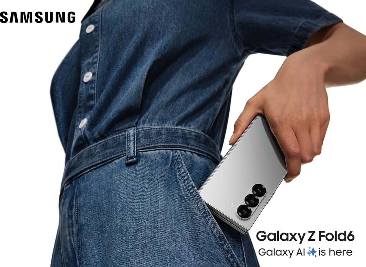 Samsung Galaxy Z Fold6 - 256GB - Silver Shadow thumbnail 6