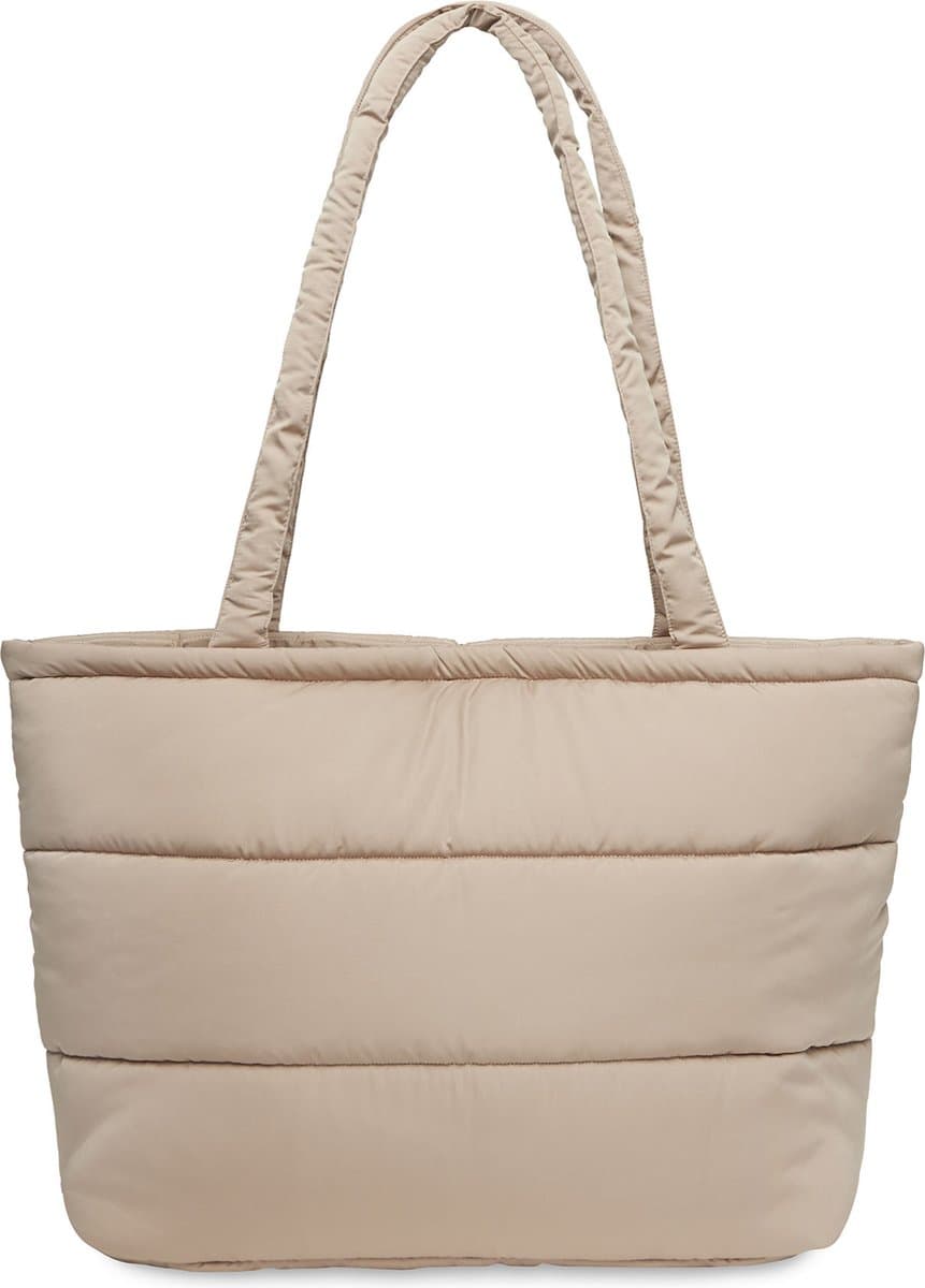 Jollein - Luiertas Puffed - Mombag - Biscuit - 40x35x16 cm - Inclusief Verschoonmatje thumbnail 3