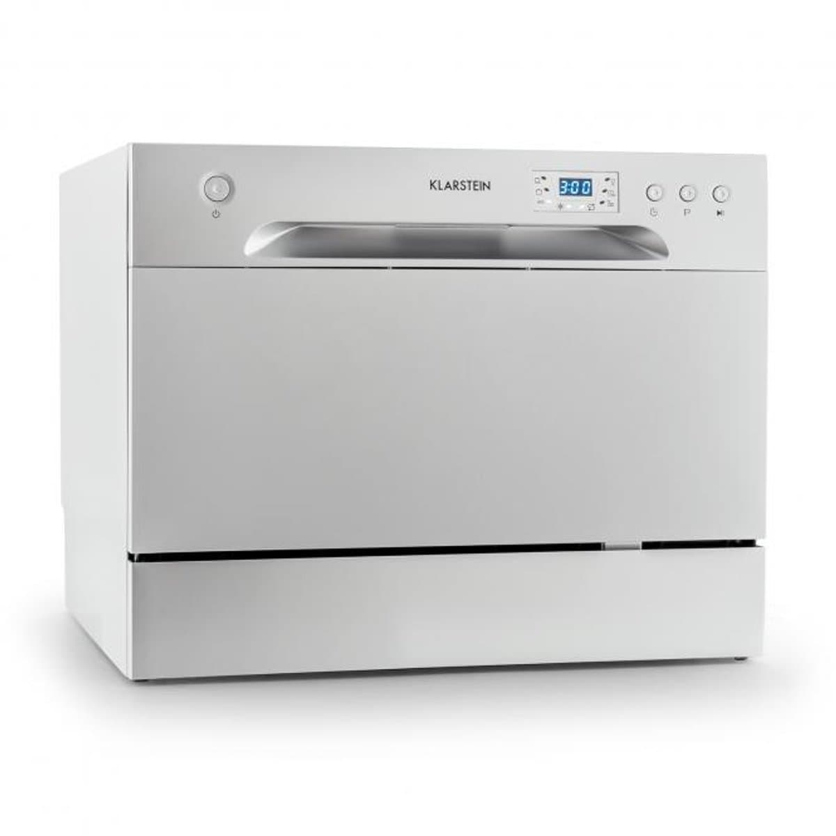Klarstein Vaatwasser Mini voor 6 Gedecke, Leiser vaatwasser klein met 6 spoelprogramma's, Kleiner Tisch vaatwasser voor Zuhause, kantoor en Camping, vaatwasser Mini met Wasseranschluss - Tafelvaatwasser - 6 Maatgedekken 49 dB 45 cm 1380W thumbnail 3