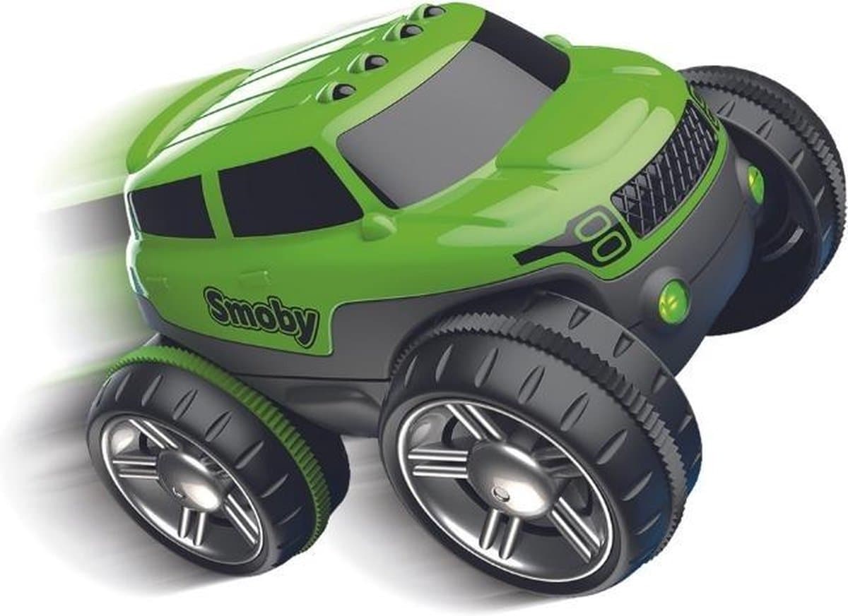 Smoby FleXtreme SUV racewagen met lichteffecten en uitwisselbare carrosserie thumbnail 8