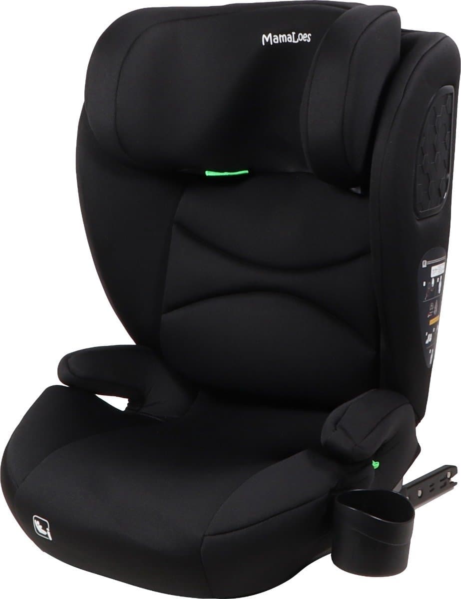 MamaLoes Liv Zwart Isofix 100-150 cm i-Size Autostoel thumbnail 7