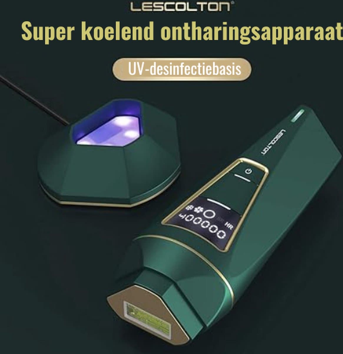 Epilator - Ontdek het Professionele IPL Ontharingssysteem voor Pijnloze en Langdurige Resultaten, Voor Een Zijdezachte en Haarloze Huid! thumbnail 2