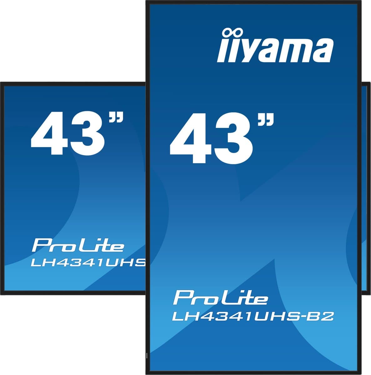 iiyama ProLite LH4341UHS-B2 - 43 Inch - IPS - 4K - 24/7 werktijd - 500 cd/mÂ² thumbnail 7
