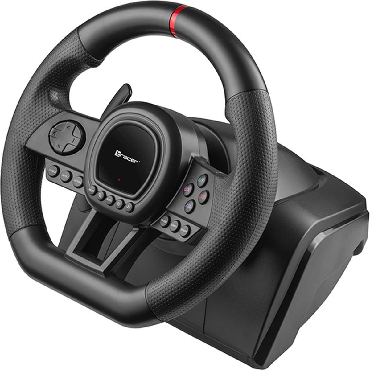 Tracer Gaming Stuurwiel - 6 in 1 Stuur - Pedalen en Versnellingspook - PC/PS4/PS3/Xbox One/Switch thumbnail 3