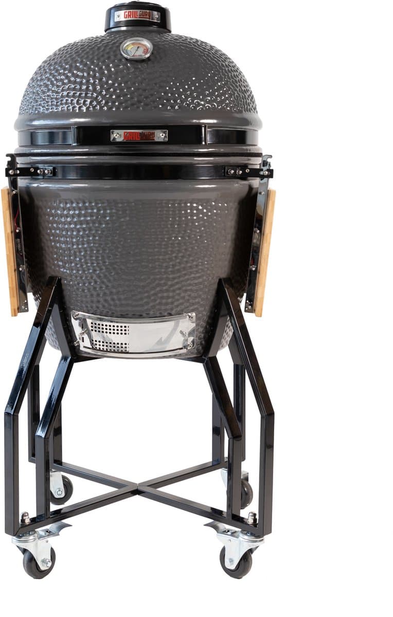 Grill Guru Kamado Barbecue Original Large ø47cm / ø18,5inch - Compleet - Grijs - afbeelding 1