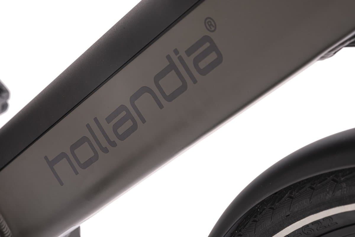 Hollandia Fiets (elektrisch) Alu E-Citybike Heren Hollandia Mantova 28'' grijs 7 versnellingen - 52 cm thumbnail 6