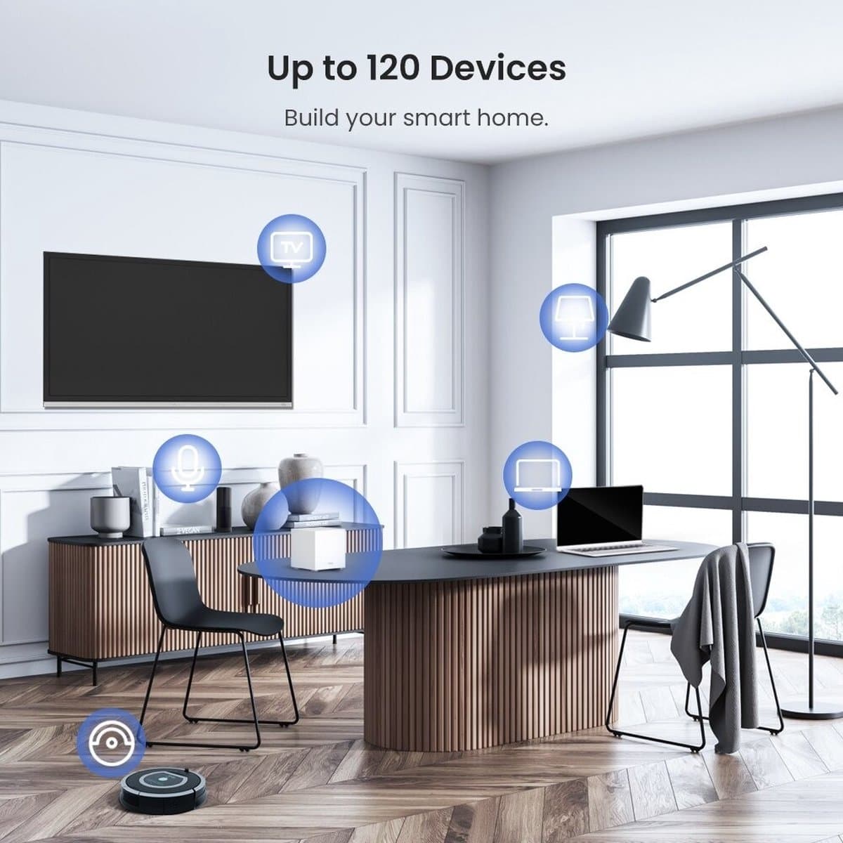 DrPhone NOVA2 Mesh WiFi 6 Router + 2 Satellieten AC2100 thumbnail 6