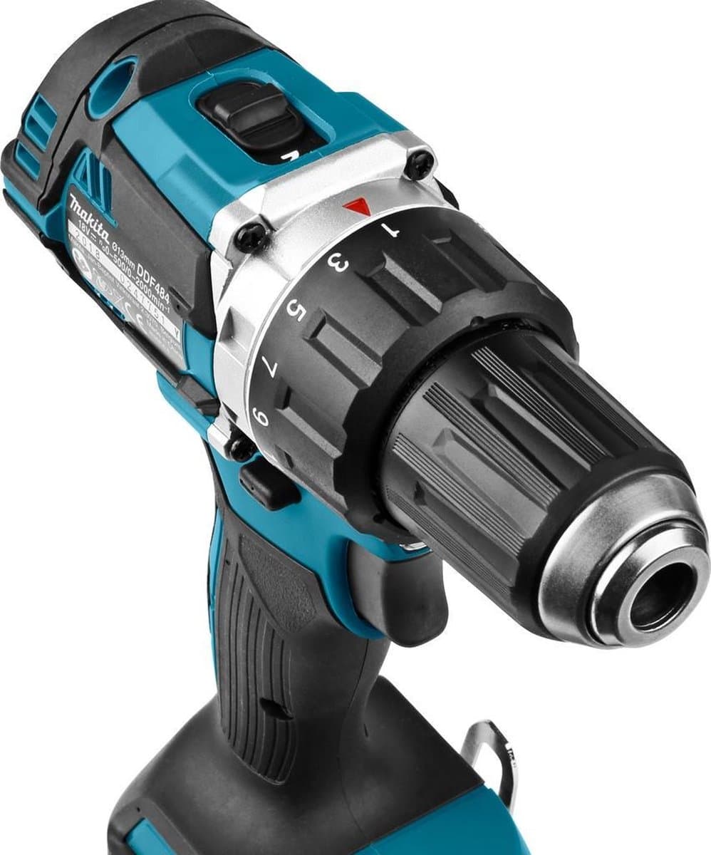 Makita DDF484ZJ Accuboormachine - 18V Li-ion -Losse Body (geleverd zonder accu en lader) thumbnail 3