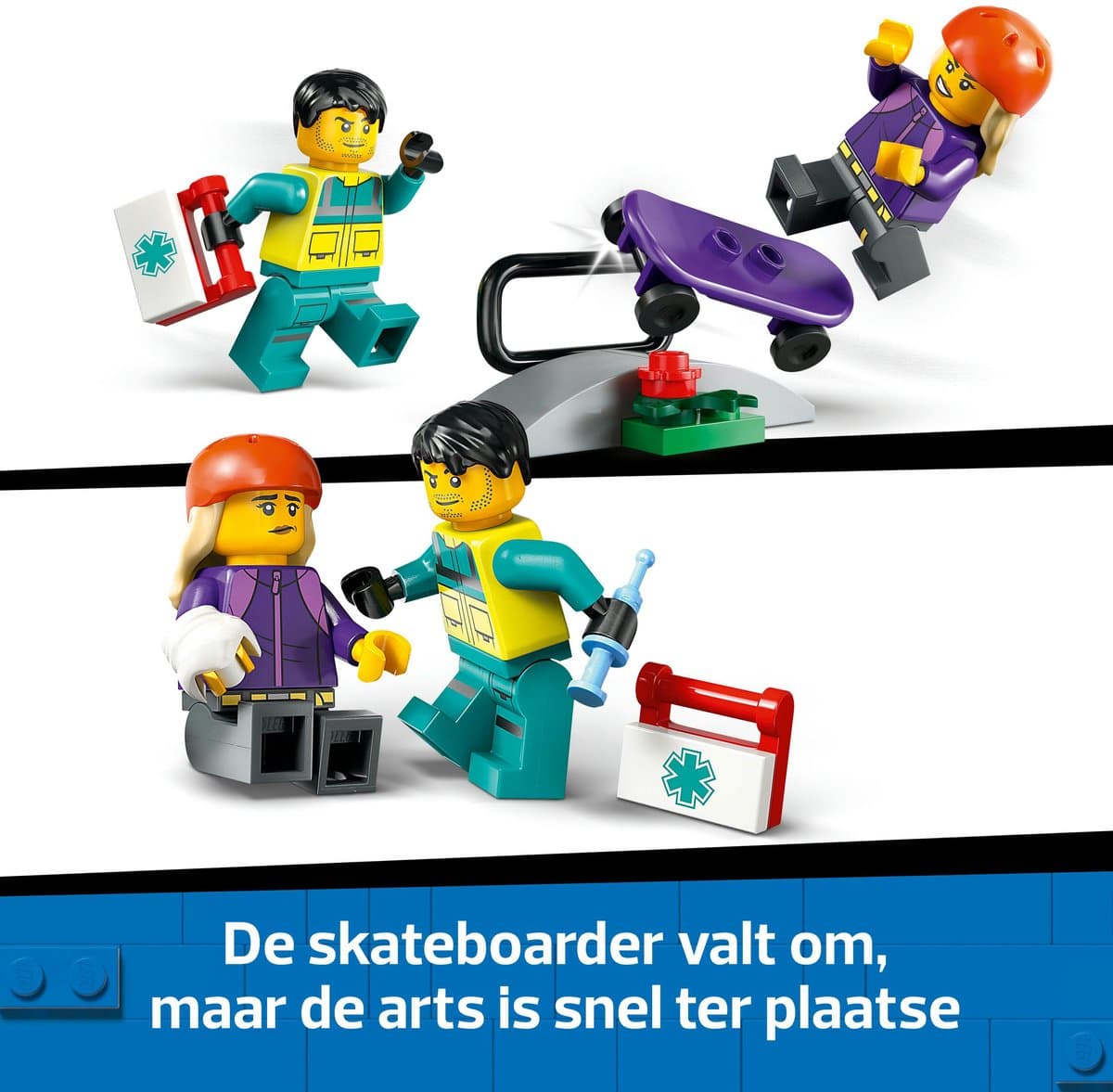 LEGO City Ambulance 60451: constructiespeelgoed voor kinderen vanaf 5 jaar thumbnail 3