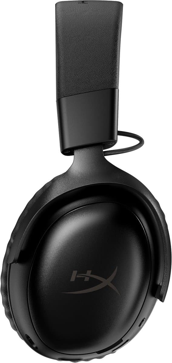 HyperX Cloud III S Wireless - Gaming Headset - Draadloos - Bluetooth & 2.4GHz - Spatial Audio - 120uur Batterij - PC/PS5/Switch2/Mobiel/Steamdeck - Zwart thumbnail 4