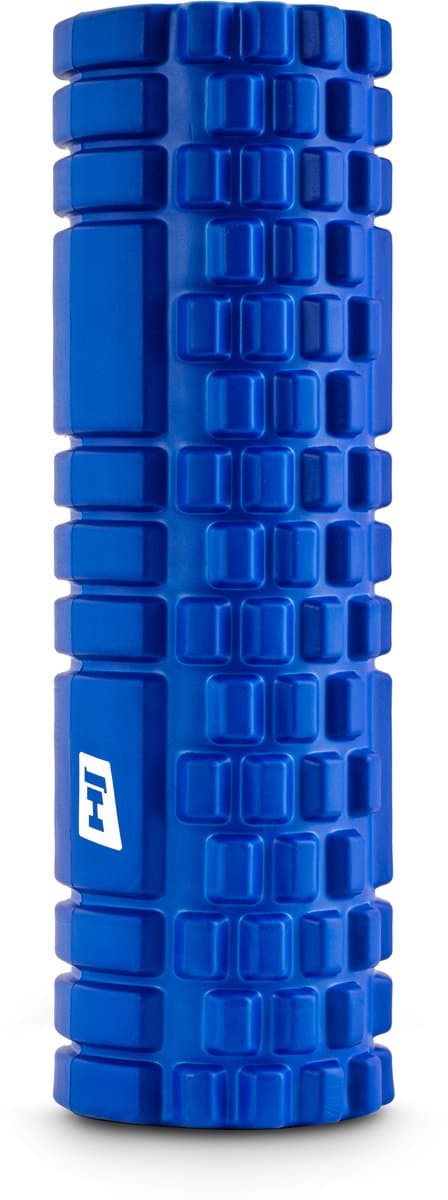Hop-Sport Fasciarol HS-A045YG – Massage Foam Roller met Golfstructuur, 45x14 cm, Medium Hardheid voor Spierherstel (Blauw) thumbnail 4
