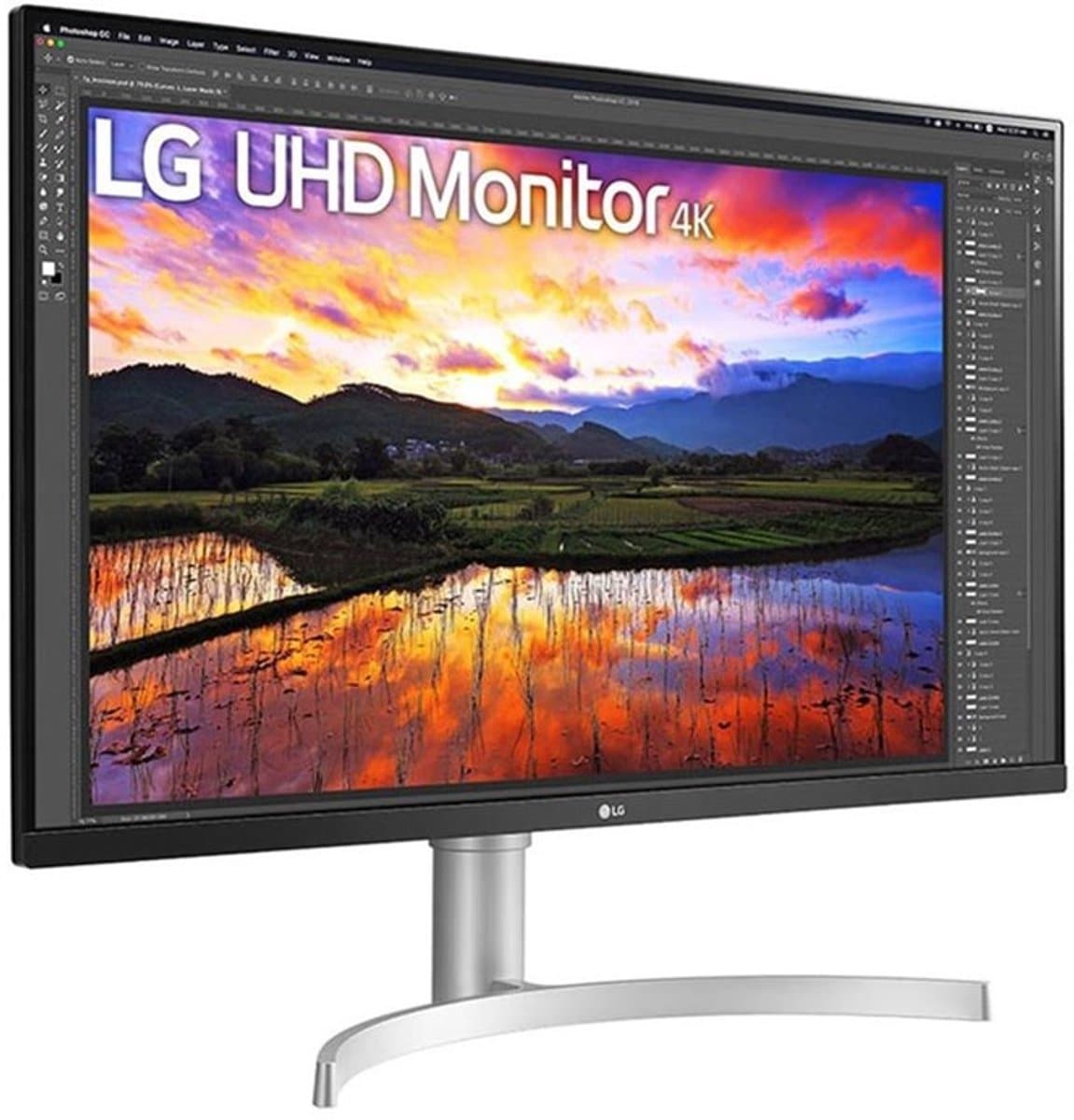 LG UltraFine 32UN650K-W - 4K IPS Monitor - Designer - DCI-P3 95% - Hoge Kleurechtheid - 32 inch thumbnail 6